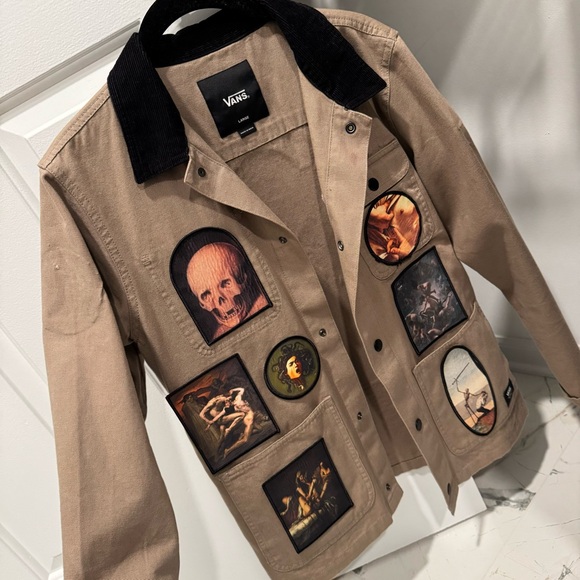 Vans Chore Coat with Art History Patches - Picture 1 of 16